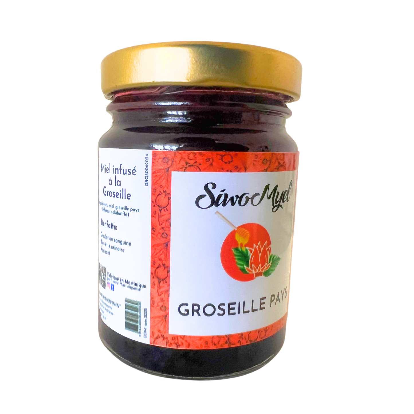 SiwoMyel Groseille - Miel infusé