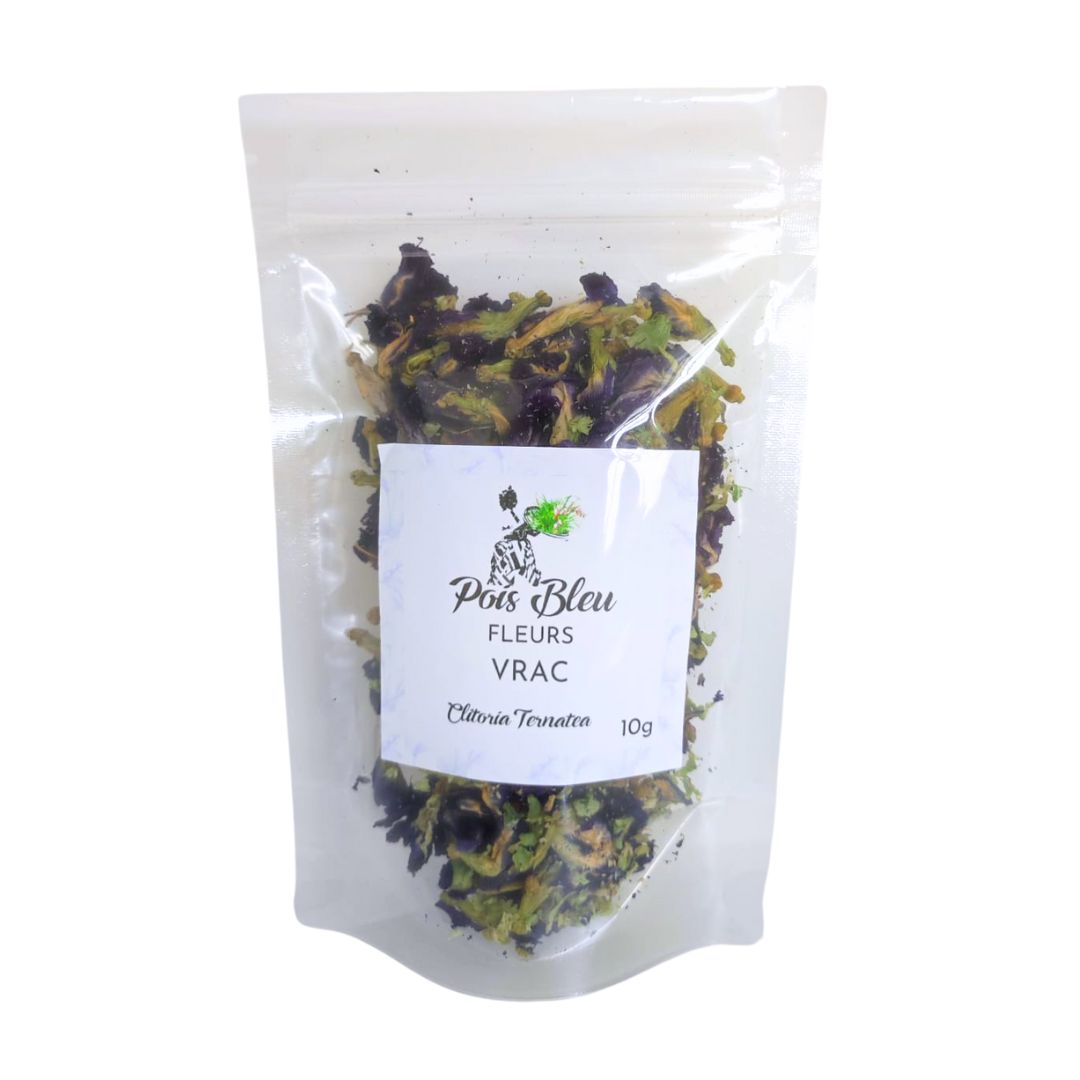 💙 Pois Bleu – Fleurs en Vrac