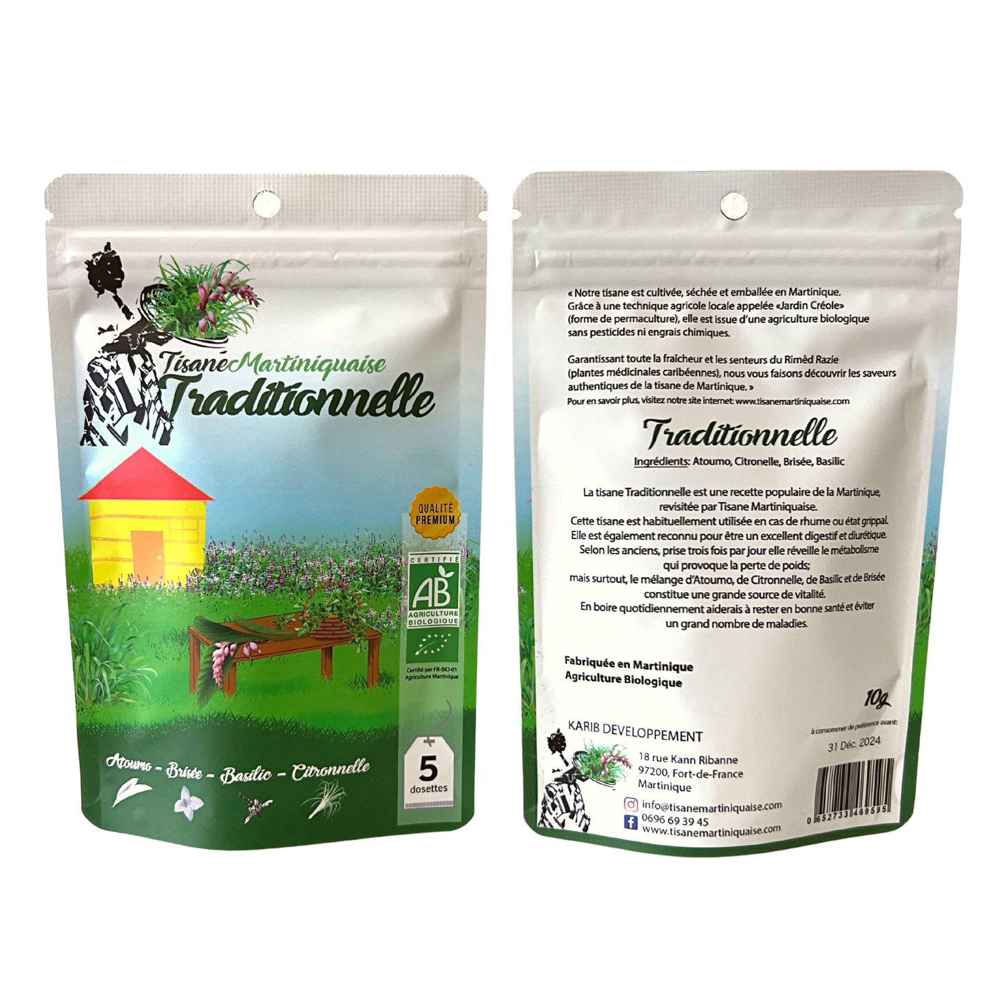 Tisane Martiniquaise Traditionnelle