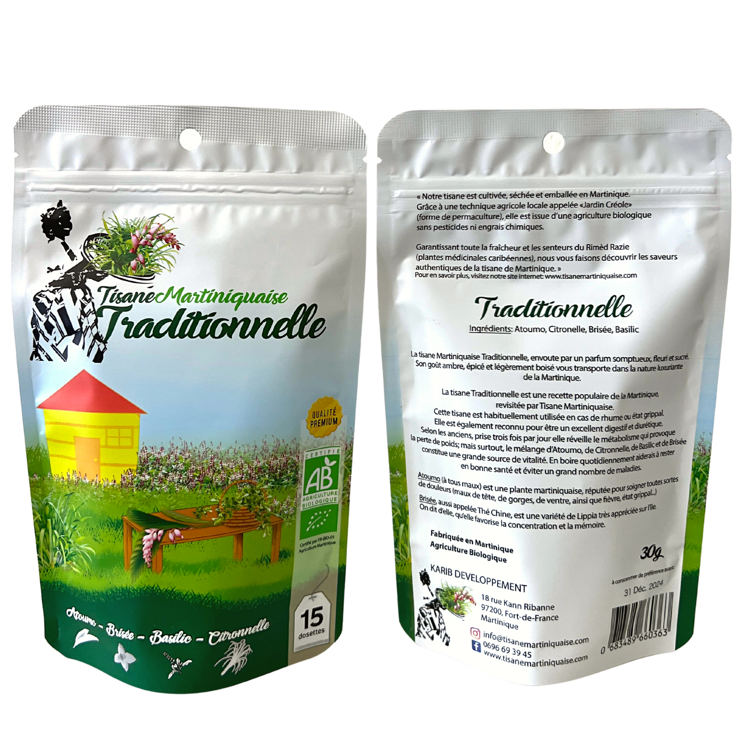 Tisane Martiniquaise Traditionnelle