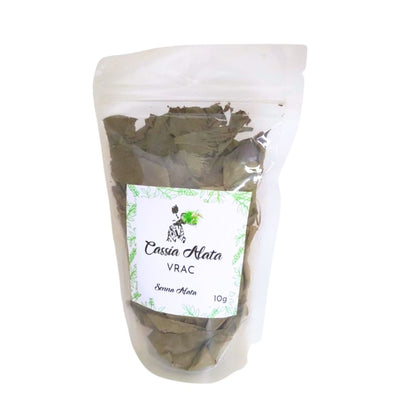 🌿 Cassia Alata – Feuilles en Vrac